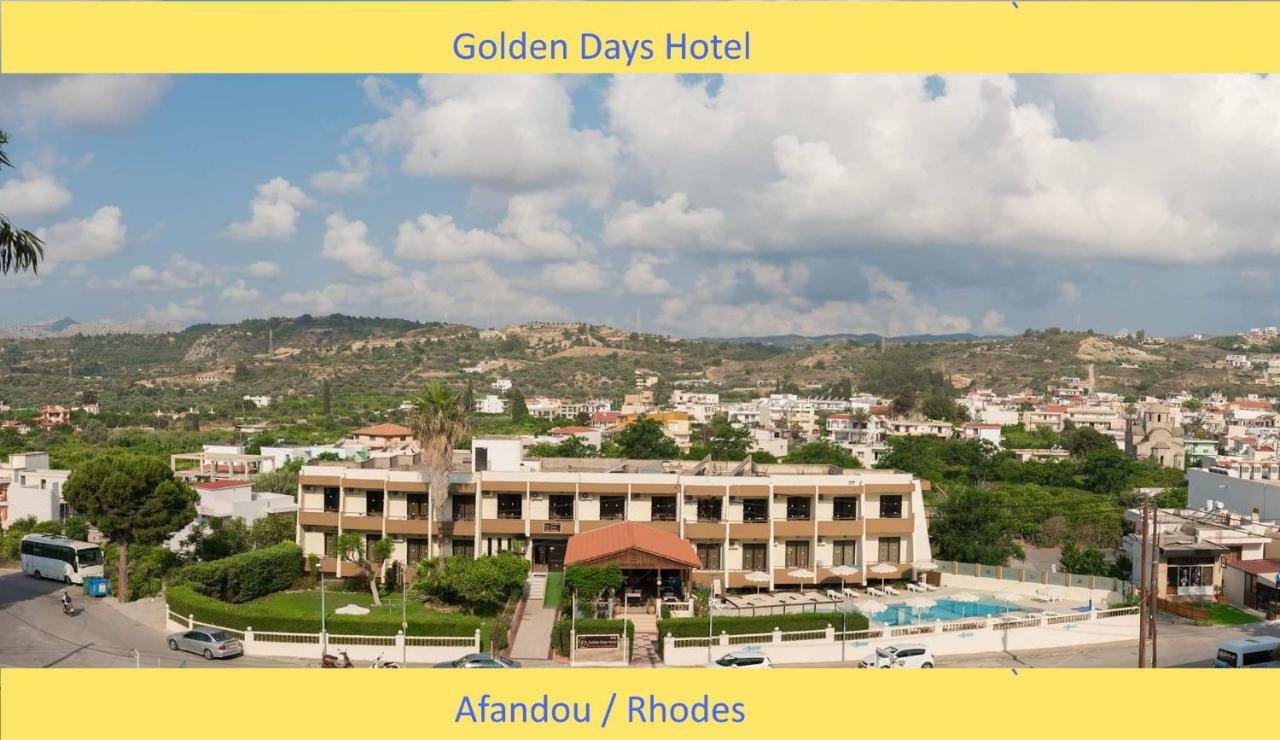 Hotel Golden Days Afantou Exteriér fotografie